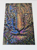 Eye of the Tiger by Caleb Fleisher, completed puzzle by Bewilderness,