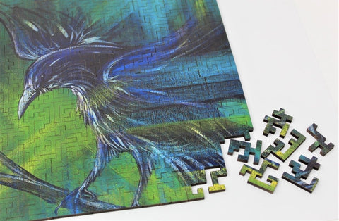"Raven III" - 326 Pieces, Geometric Puzzle